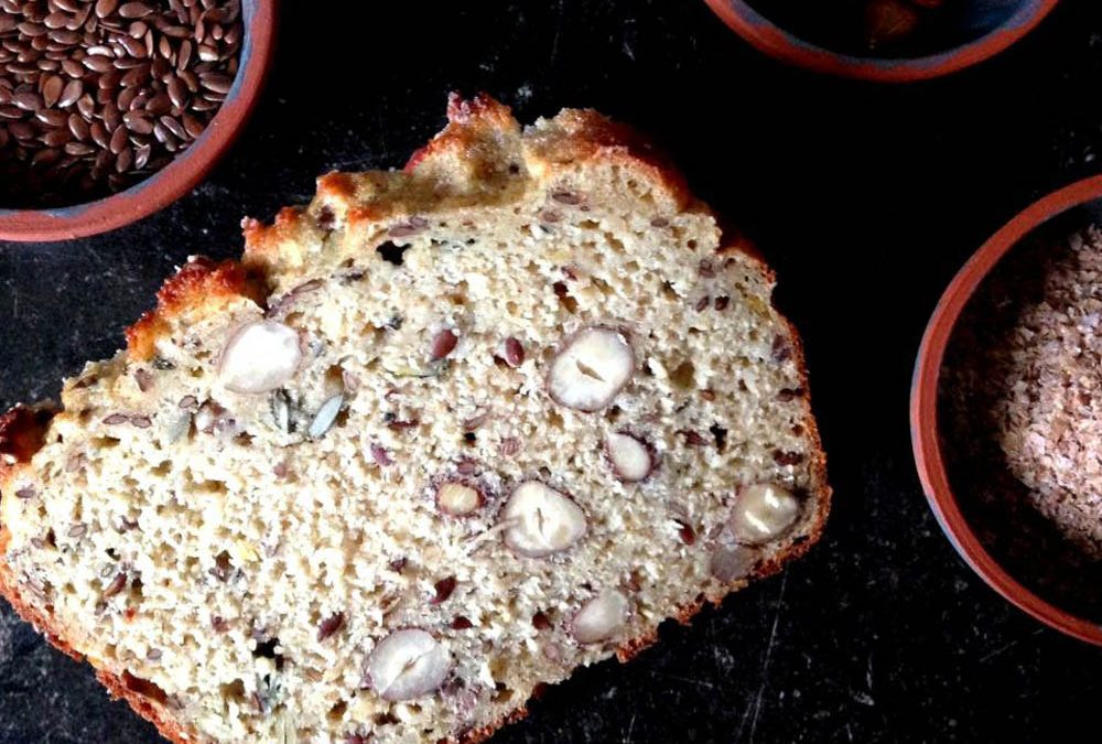 Low Carb Brot mit Nüssen