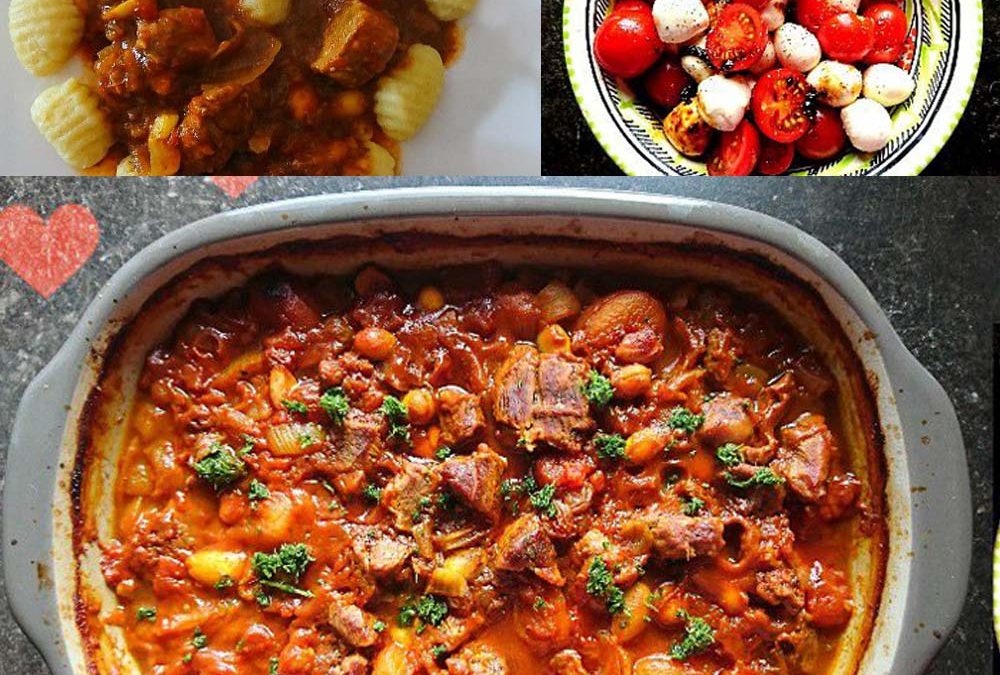 Bobotie mit Lamm und Aprikosen