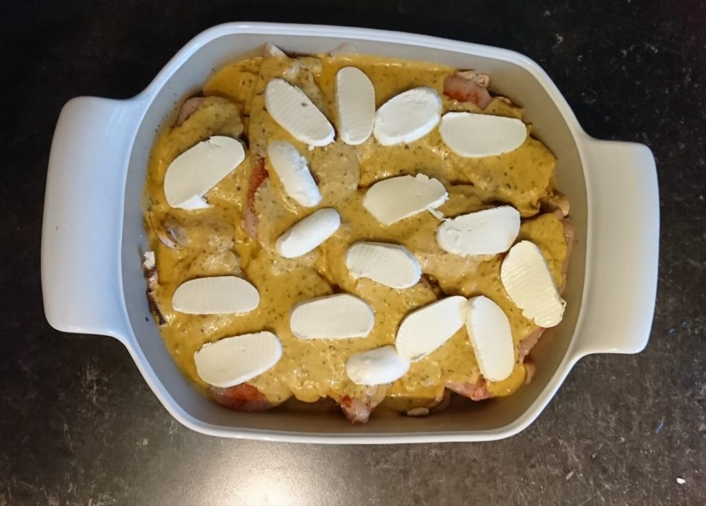 Champignon - Putenschnitzel aus dem Backofen - Frau Petra kocht Champignon - Putenschnitzel aus dem Backofen - Frau Petra kocht